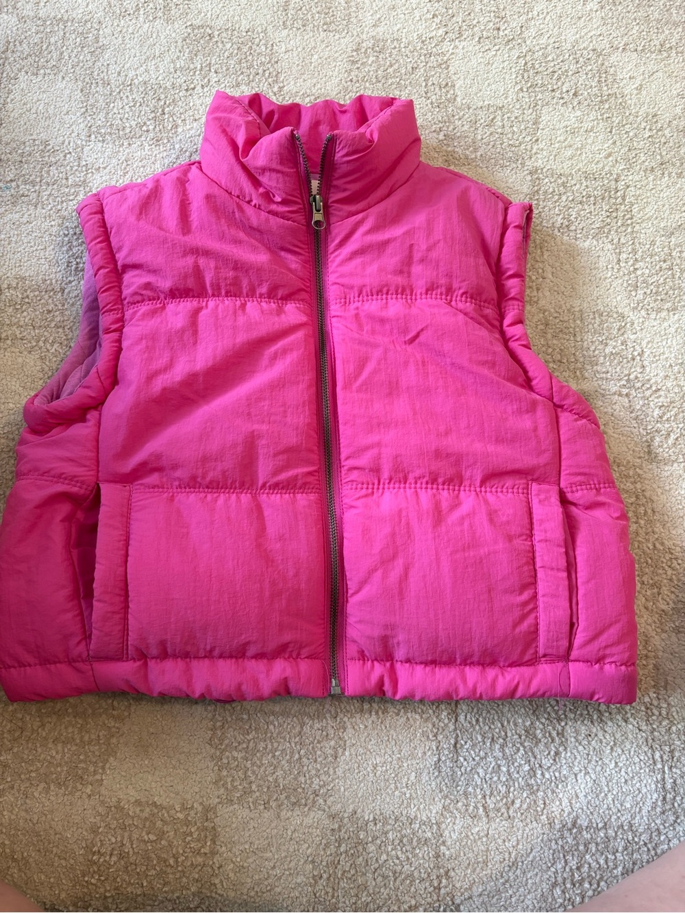 Thread & Supply Hot Pink Puffer Vest for Kids
